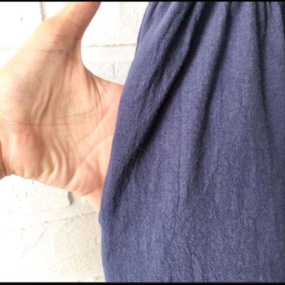 NEW Zaful navy blue ruffle button front romper 6 - Picture 10 of 14